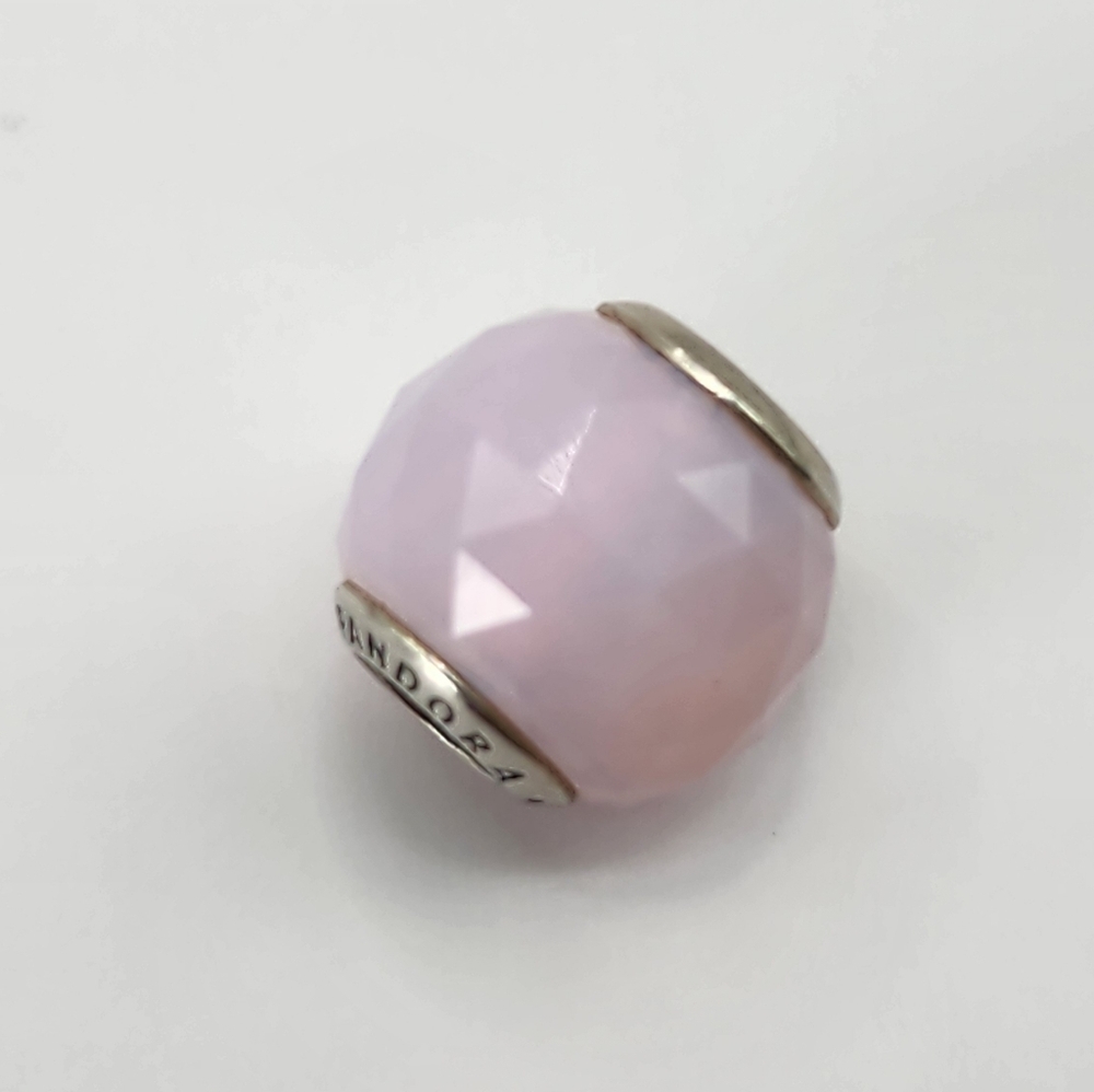 Pandora Pink Faceted Charm